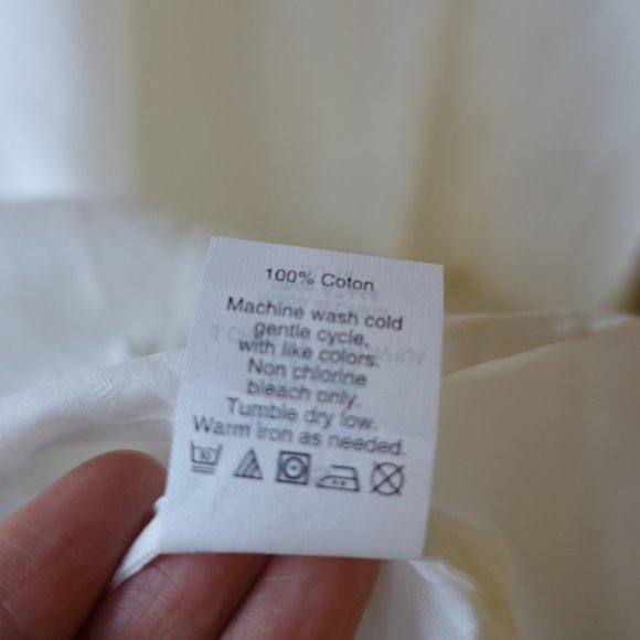 J.Crew A7444 Pom-Pom Tassel Swim Cotton Beach Tunic Top XXS 00 - Picture 10 of 16